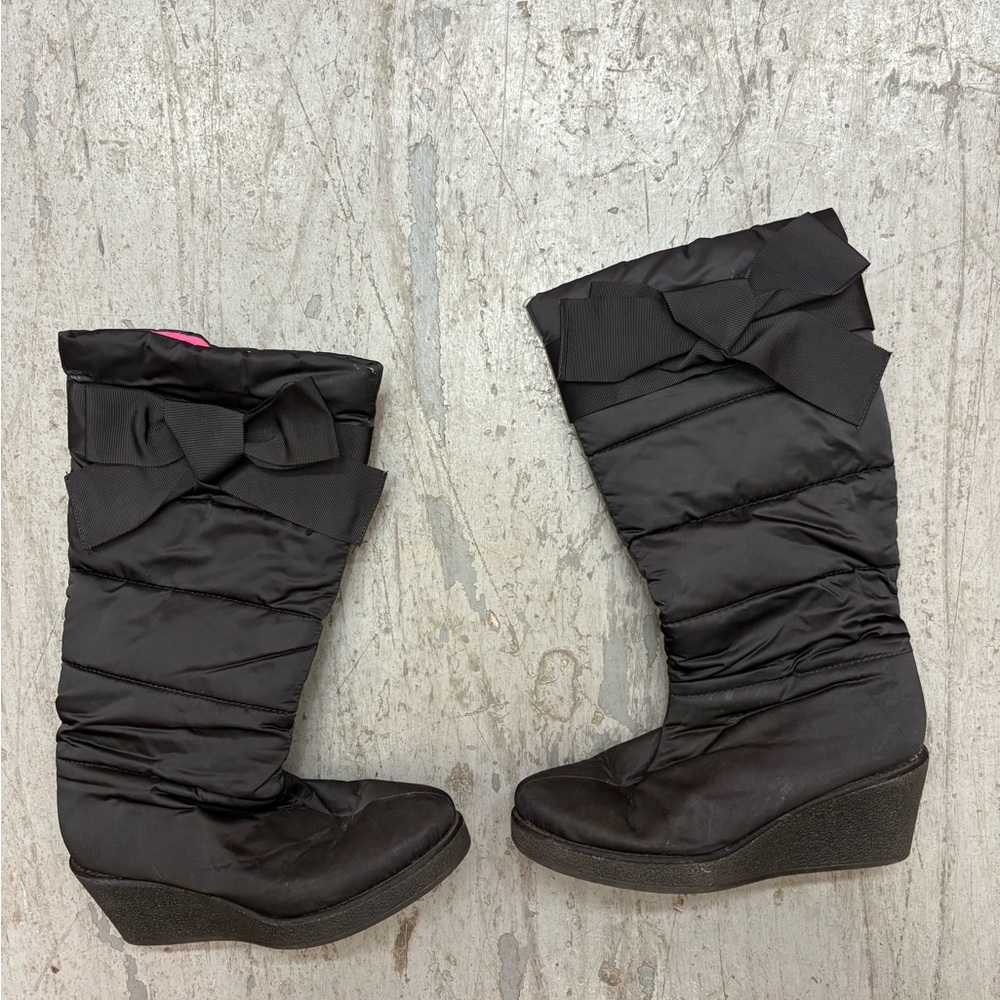 Kate Spade Black Women's Wedge Boots